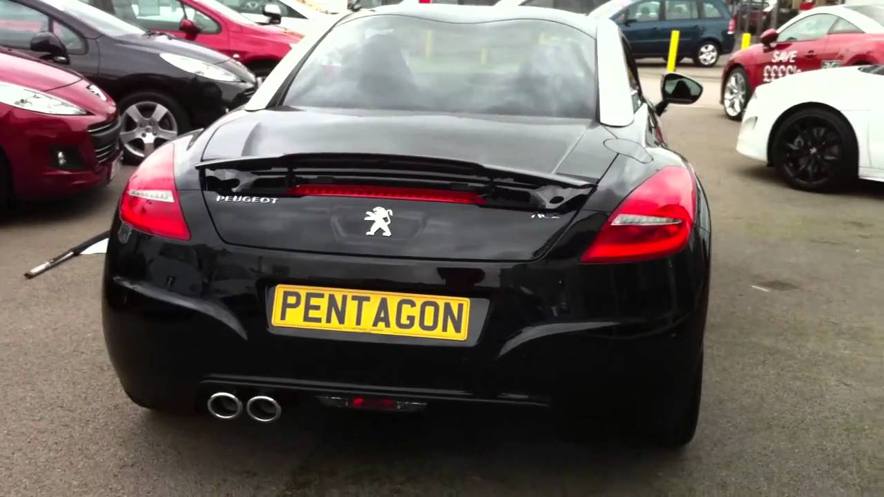 PEUGEOT RCZ SPORT HDI 163 2DR COUPE - NERA BLACK - YouTube