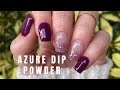 Azure Dip Powder and Dip Liquids | Dip Into Kindness Ep 3 | Dip Powder Glitter Ombre