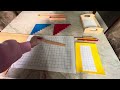 Subtraction strip board first and second presentation montessori mathematic lesson ami version