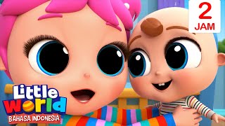 Menjaga Adikku Sayang❤️ | Little World Bahasa Indonesia | Kartun dan Lagu Anak