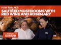 How to Make the Best Sautéed Mushrooms with Red Wine and Rosemary