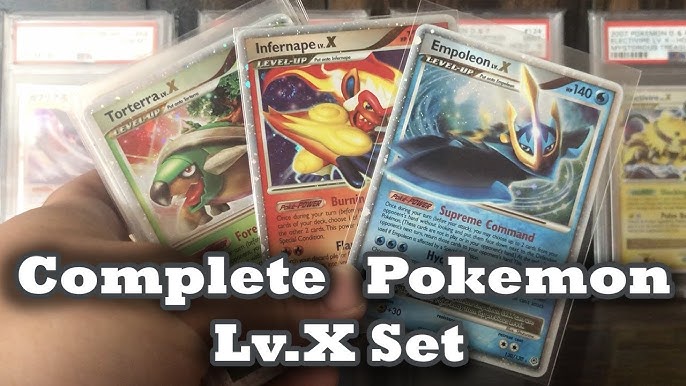 pokemon lv.x lot of 10 cards