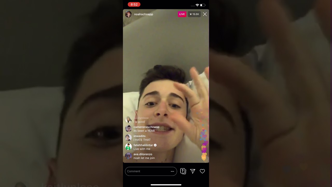 noah schnapp live stream - YouTube