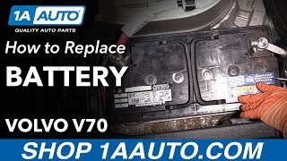 How to Replace Battery 00-07 Volvo V70 - YouTube