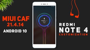 MIUI 12.6 CAF 21.4.14 Android 10 For Redmi Note 4 | CTS Passed, Header Image & More New Features