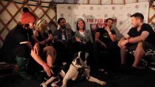 Bastille backstage interview at Redfest 2013