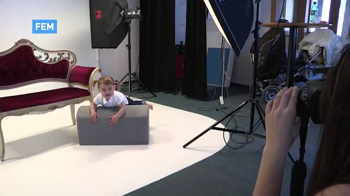 Anna skal ta bilder av Michelle