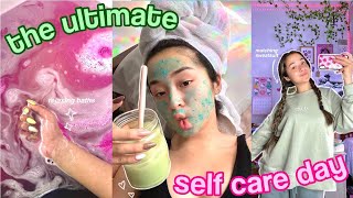 the ULTIMATE self care day (my pamper routine)