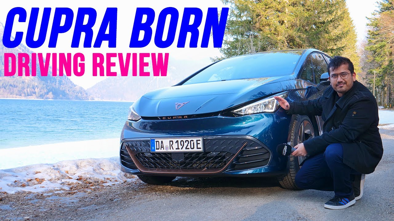 Can this EV convince a petrolhead? Cupra Born hot hatch EV driving REVIEW  58 vs 77 kWh 