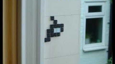 Space Invader Mosaic