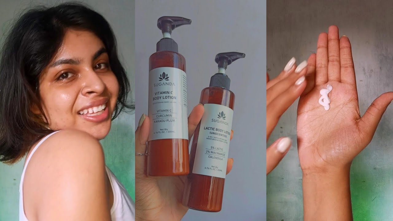 Honest Review of SUGANDA VITAMIN C BODY LOTION & SUGANDA LACTIC BODY