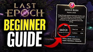 Last Epoch - Ultimate Beginner