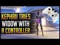 [Overwatch] Kephrii Tries Widow With a Controller on PC