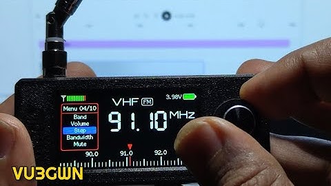 Intro & Firmware Upgrade of ATS Mini Receiver