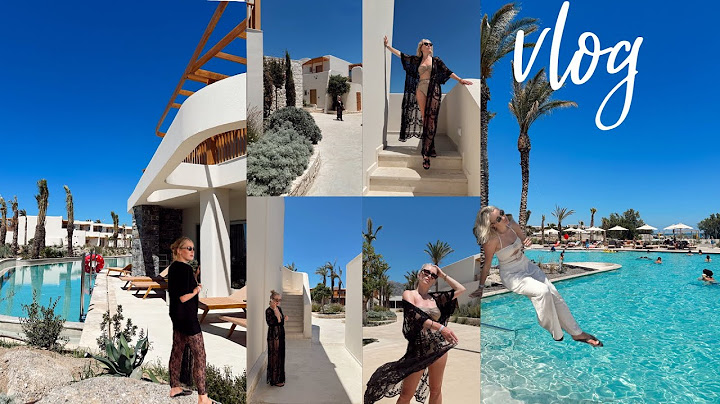 The MOST BEAUTIFUL hotel in Crete!! Ostria Beach Resort / VLOG