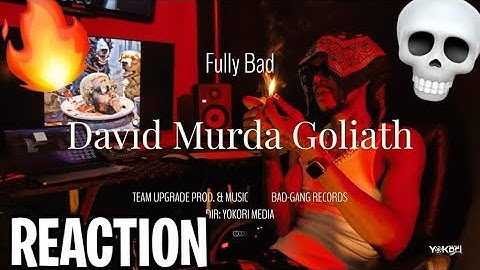 FULLY BAD DISS  DEMARCO BRAWLIN | Fully Bad - David Murda Goliath (Official Video) - REACTION