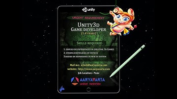Unity Jobs | Unity3d Job | Unity gaming Jobs | Unity game developer | Unity Programmer | Unity Store