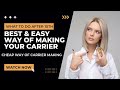 Cheap & Easy Way of Making Your Carrier | Support Your Family