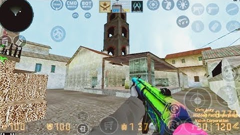 Counter-Strike 1.6 | New Mod Skins | Old Inferno Map | Offline Android Fps Gameplay