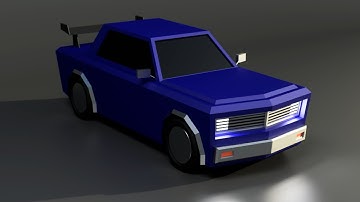 Low Poly Car Modeling Time-lapse | Fusion 360