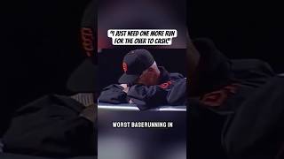 That Was The Worst Baserunning In The History Of The Game.