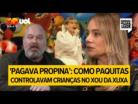 Former Paquitas deny pinching children but admit to taking 'bribes' from Xuxa's little ones