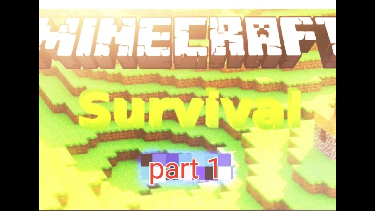 new minecraft survival world episode 1 - YouTube