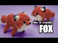 This fox is made all in one piece! [Crochet pattern & tutorial] thumbnail