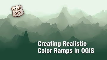 Creating realistic color ramps in QGIS