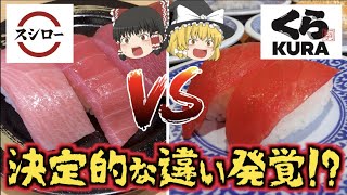【ゆっくり解説】回転寿司チェーンの覇権はどっち？スシローとくら寿司の違いが意外すぎた!?