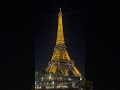 Gazing at the Light Show, Eiffel Tower, Paris, CroisiEurope River Cruises from Aaron F. ✨