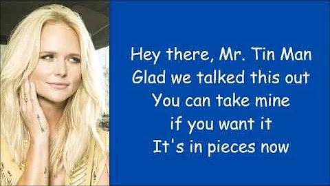 Miranda Lambert ~ Tin Man (Lyrics)
