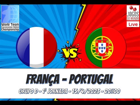 🏆WTCOC 2023 FRANÇA X PORTUGAL, 1ª JORNADA - GRUPO D + CARCASSONNE PRO  LEAGUE