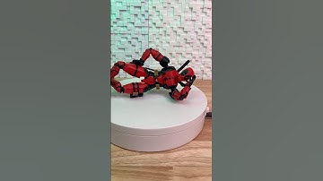 3d printed Marvel Deadpool figure #3dprinting #bambulab #marvel #deadpool #3d