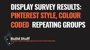 Create a pinterest style display with bubble.io repeating groups
