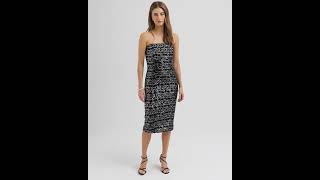 Strapless Sequin Mini Dress