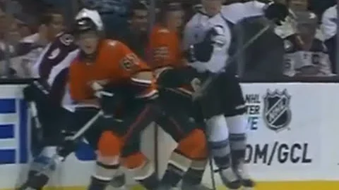 Simon Despres Injury After Leaping Hit by Barrie (...