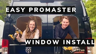 Ram Promaster 2014-2020 REAR Windows Installation (Step-By-Step)