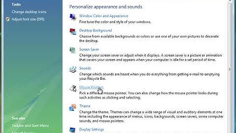 How to change your mouse cursor on Windows Vista