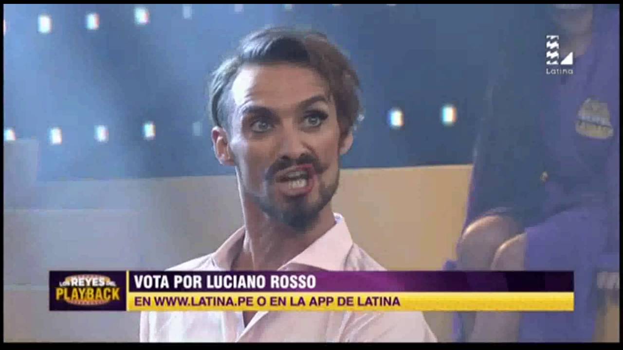Los Reyes del Playback la gran presentación de Luciano Rosso