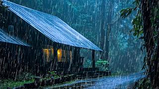 Rain Sounds for Sleep – Calm Rainstorm with Gentle Thunder for Meditation and Deep Sleep