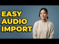 How Do You Bring Background Music Into Premiere Pro?