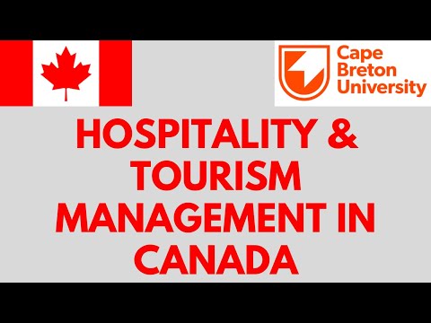 Hospitality And Tourism Management In Canada | Study In Canada