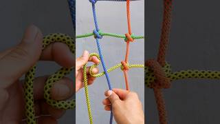 X Net Knot/ Back Of Cargo Net. #Knots #Shorts