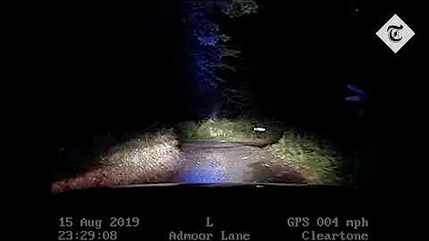 Video shows moments leading up to Pc Andrew Harper...