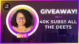 40 K Giveaway!!