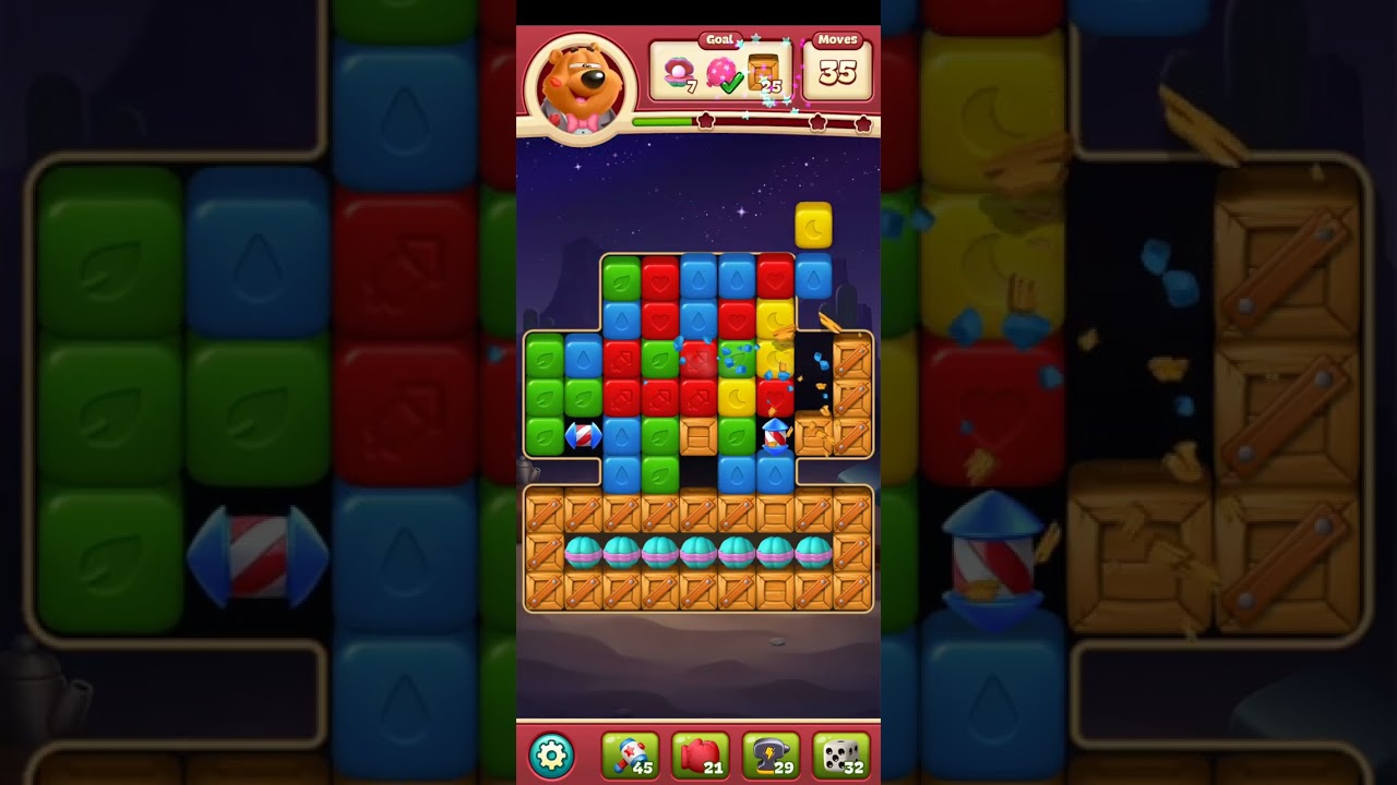 Toon Blast 🐻 Level 366