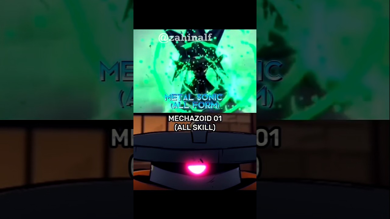 Mechazoid 01 vs metal Sonic
