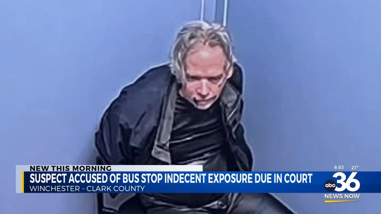 Indecent Exposure suspect due in court - YouTube
