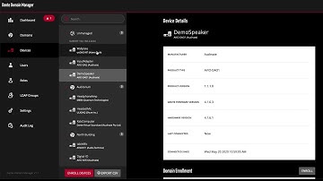 Dante Domain Manager Product Demo